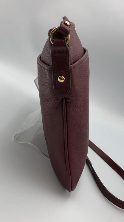 LAUREN RALPH LAUREN ローレン ラルフローレン LXVII ショルダーバッグ 中古  ボルドー レッド 赤 レディース ブランド レザー