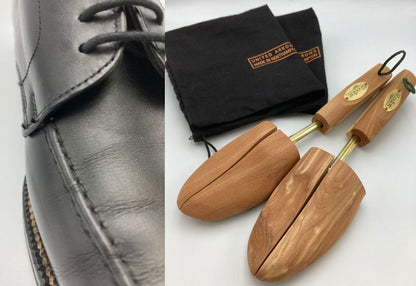 UNITED ARROWS ユナイテッドアローズ  Uチップ レザーシューズ  27cm 中古  外羽根 ブラック ビジネスシューズ イギリス