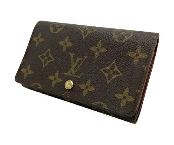 LOUIS VUITTON モノグラム ポルト モネ ビエトレゾール M61730 中古  ルイヴィトン ２つ折り 財布 ブランド おしゃれ L字ファスナー
