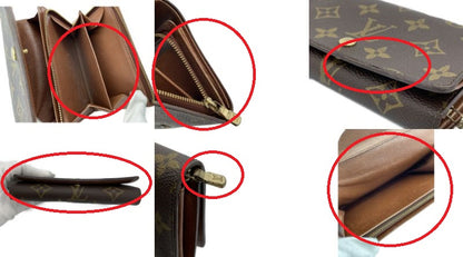 LOUIS VUITTON モノグラム ポルト モネ ビエトレゾール M61730 中古  ルイヴィトン ２つ折り 財布 ブランド おしゃれ L字ファスナー