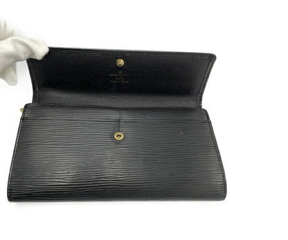 LOUIS VUITTON エピ ポシェットポルトモネクレディ M63572 中古  ルイヴィトン ２つ折り 長財布 ブランド おしゃれ 小銭入れ
