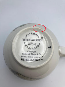 Wedgwood ウェッジウッド   カップ＆ソーサー、デザートプレート 6点セット 中古  コーヒーカップ イギリス ティーセット キャラクター