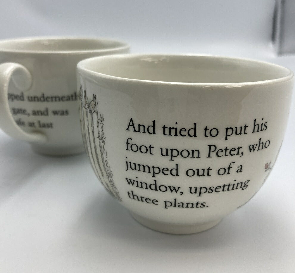 Wedgwood ウェッジウッド   カップ＆ソーサー、デザートプレート 6点セット 中古  コーヒーカップ イギリス ティーセット キャラクター