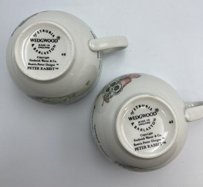Wedgwood ウェッジウッド   カップ＆ソーサー、デザートプレート 6点セット 中古  コーヒーカップ イギリス ティーセット キャラクター
