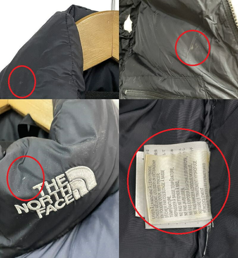 THE NORTH FACE ダウン ベスト 600フィルパワー M 中古  ザノースフェイス ノースリーブ 春 秋 メンズ カジュアル