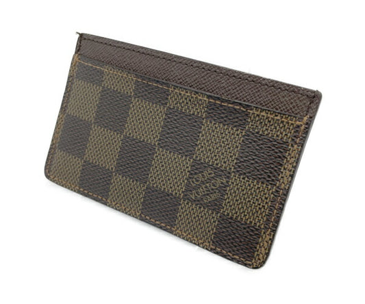 LOUIS VUITTON ダミエ ポルトカルトサーンプル N61722 中古  ルイヴィトン カード入れ 名刺入れ ブランド コンパクト
