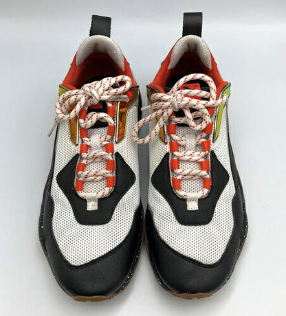 PUMA プーマ THUNDER ELECTRIC サンダーエレクトリック スニーカー 27cm 中古  ローカットスニーカー メンズ オレンジ ブラック ホワイト 靴