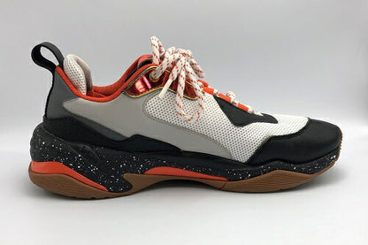 PUMA プーマ THUNDER ELECTRIC サンダーエレクトリック スニーカー 27cm 中古  ローカットスニーカー メンズ オレンジ ブラック ホワイト 靴