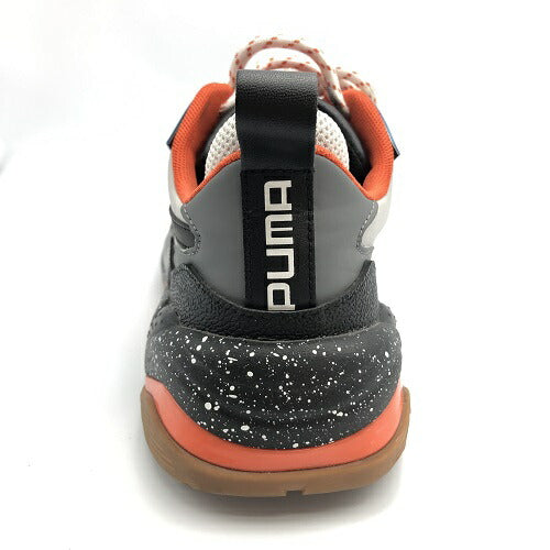 PUMA プーマ THUNDER ELECTRIC サンダーエレクトリック スニーカー 27cm 中古  ローカットスニーカー メンズ オレンジ ブラック ホワイト 靴
