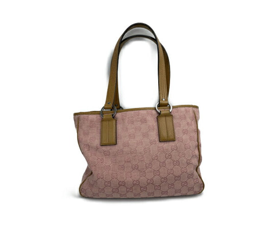 GUCCI GGキャンバス トート バッグ 113019 中古  グッチ 鞄 ブランド レザー 本革 小さめ ハンド 通勤