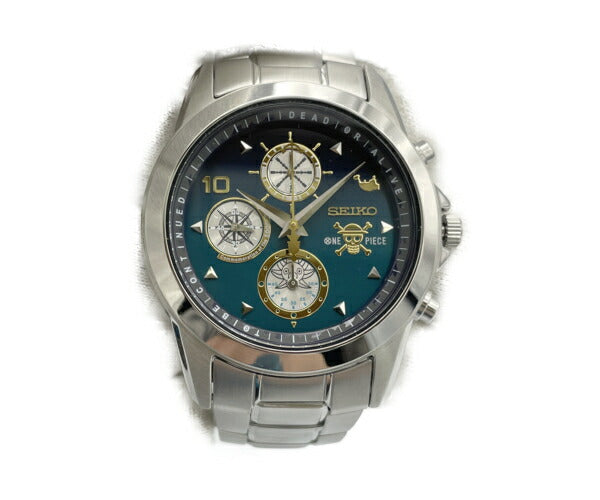 SEIKO ワンピース 1000話記念 ウォッチ 7T92-HBZ0 中古  セイコー 腕時計 クオーツ ストップウォッチ コラボ