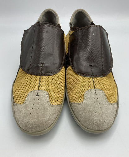 PRADA スポーツ メッシュスニーカー ３６ 2/1(約23.5cm) 中古　 レディース プラダ マジックテープ レザー イエロー