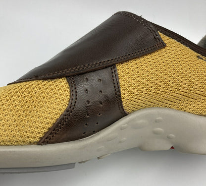 PRADA スポーツ メッシュスニーカー ３６ 2/1(約23.5cm) 中古　 レディース プラダ マジックテープ レザー イエロー