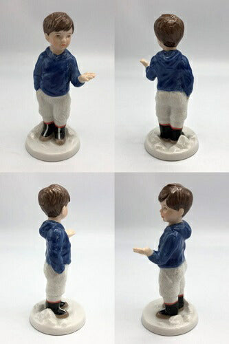 Royal Copenhagen イヤーフィギュリン 2010 ボーイ MALIK 中古  ロイヤルコペンハーゲン 男の子 2010年 置物 置き物 少年