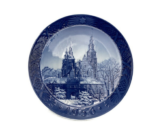 Royal Copenhagen イヤープレート 1956年 中古  ロイヤルコペンハーゲン 記念 飾り皿