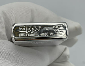 未使用品 ラッキーストライク 130周年 記念 ジッポー 中古  LUCKY STRIKE Zippo ライター たばこ 煙草 2000年
