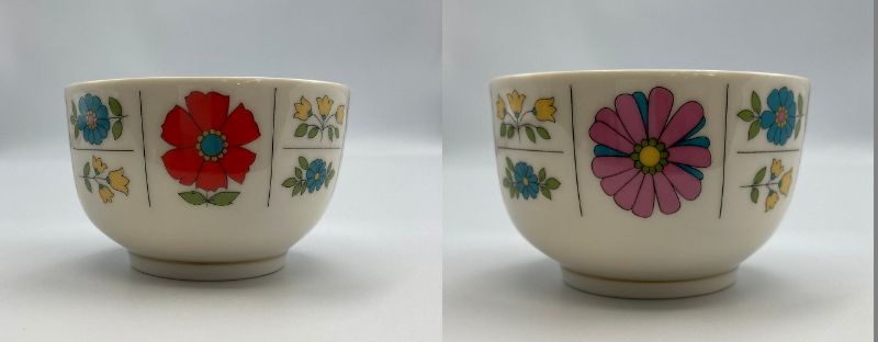 Noritake オールドノリタケ Ivory China 1960年代  煎茶揃い 5客 中古　 湯呑 急須 茶器 レトロ カップ アイボリー チャイナ