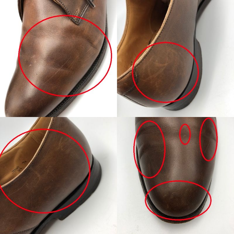 Crockett&Jones クロケット＆ジョーンズ×ポールスミス コラボ レザーシューズ 中古  Paul Smith コレクション ビジネスシューズ メンズ 靴
