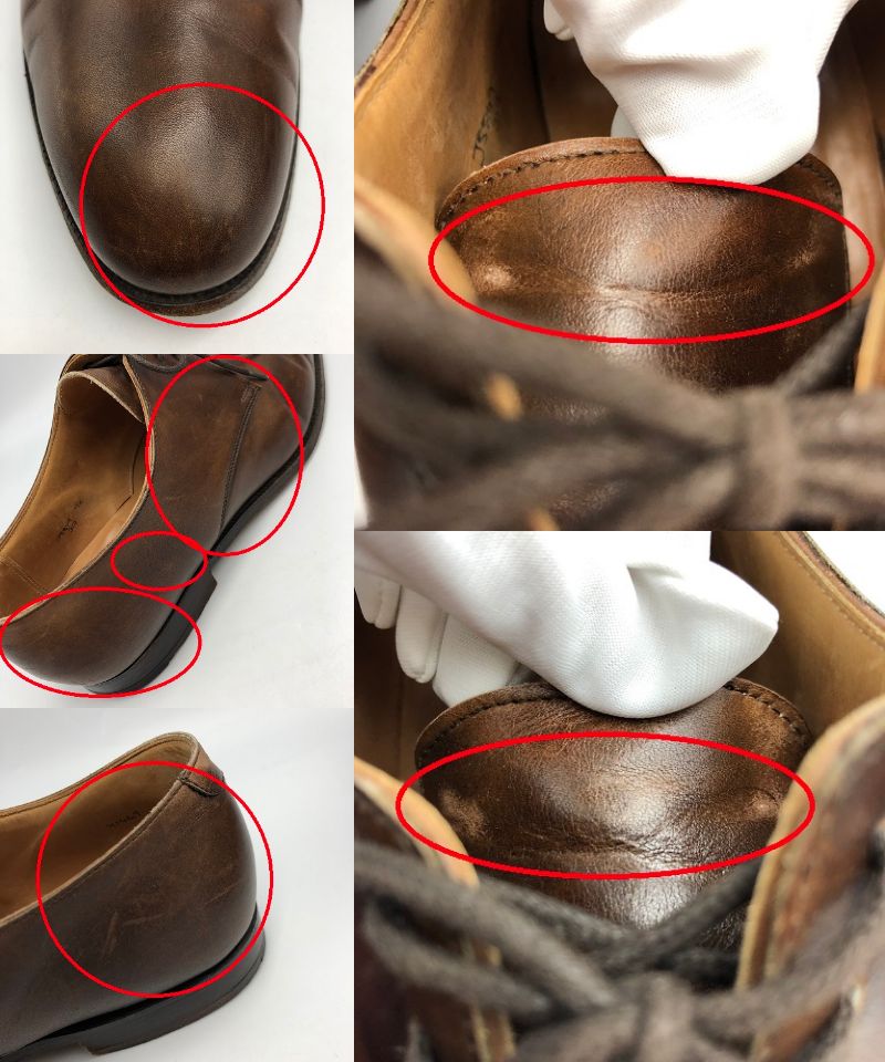 Crockett&Jones クロケット＆ジョーンズ×ポールスミス コラボ レザーシューズ 中古  Paul Smith コレクション ビジネスシューズ メンズ 靴