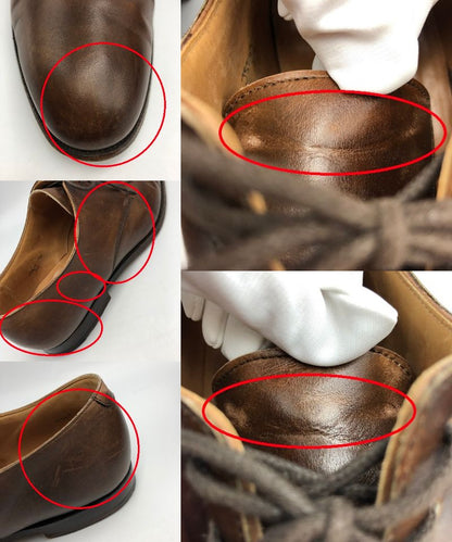 Crockett&Jones クロケット＆ジョーンズ×ポールスミス コラボ レザーシューズ 中古  Paul Smith コレクション ビジネスシューズ メンズ 靴