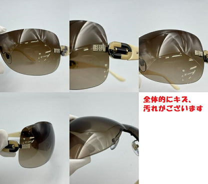 BVLGARI ワンレンズ サングラス 6054 中古  ブルガリ ラインストーン グラデーションレンズ ブランド