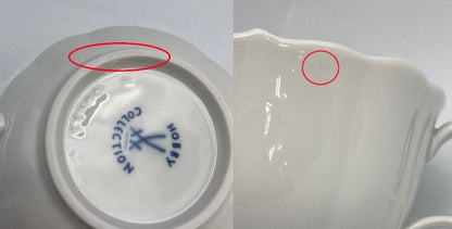Meissen ホビーコレクション カップ＆ソーサー 6客 中古  マイセン ティーカップ 洋食器 紅茶 ブランド おしゃれ