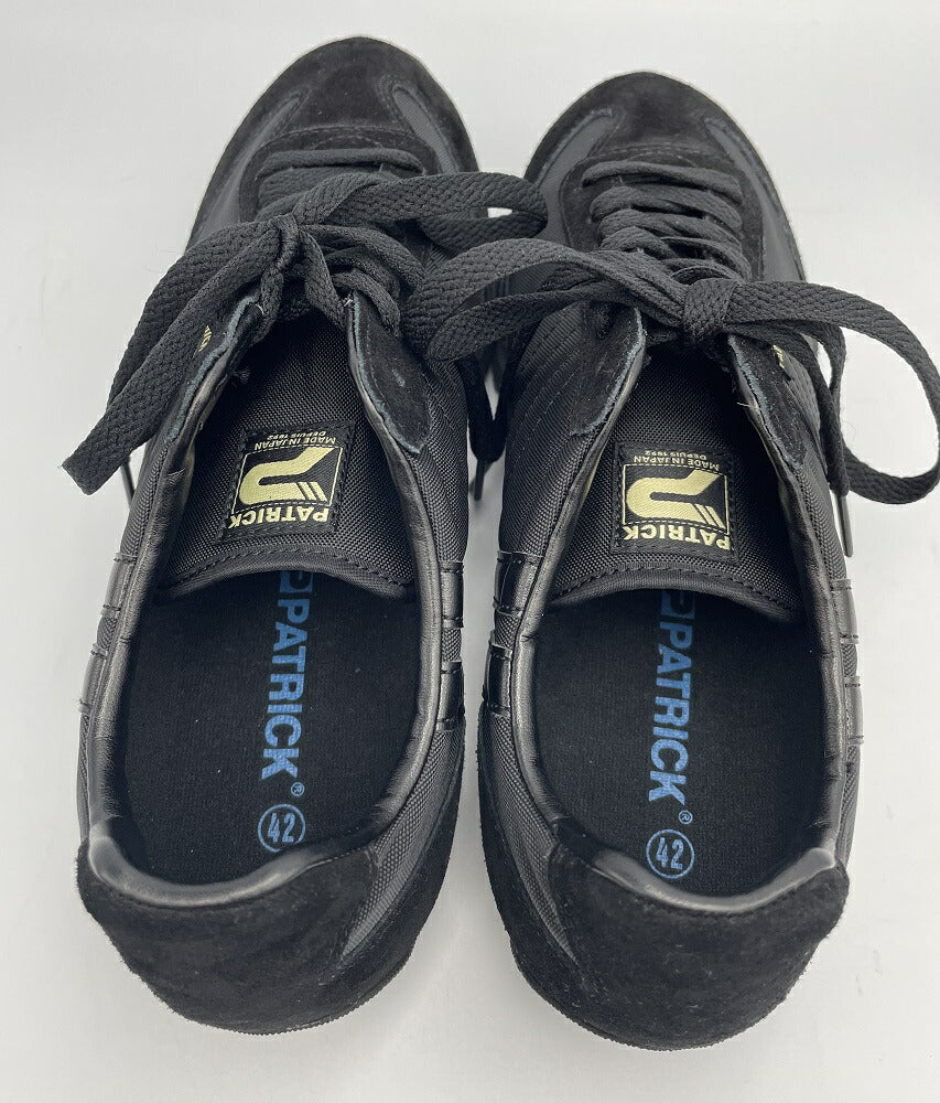 パトリック マラソンスペース スニーカー 42（約26.5） 中古  PATRICK 靴 ローカット スエード 通勤 カジュアル 通学 メンズ