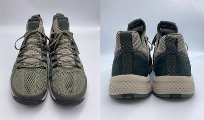 Timberland フライローム トレイル ロー  TB0A1NVO 27.5cm ダークグリーン 中古　 ティンバーランド スニーカー メッシュ ローカット メンズ