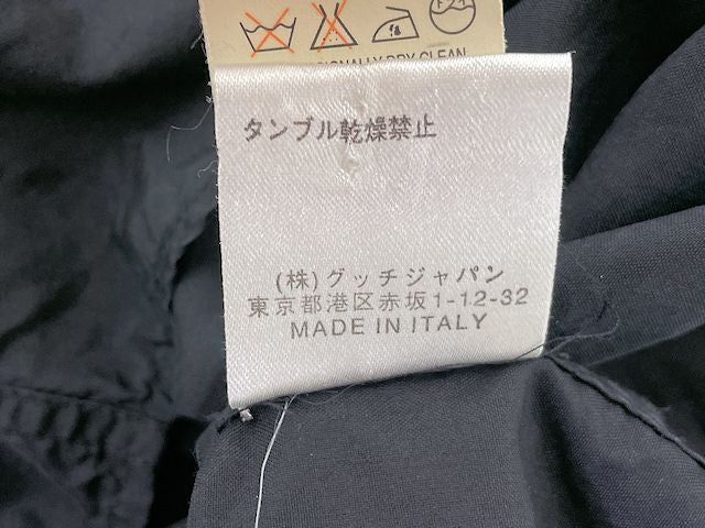 GUCCI グッチ シルク 長袖 シャツ 38 中古 1