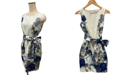 GRACE CONTINENTAL グレースコンチネンタル パターンフラワーOP ノースリーブワンピース 中古 4