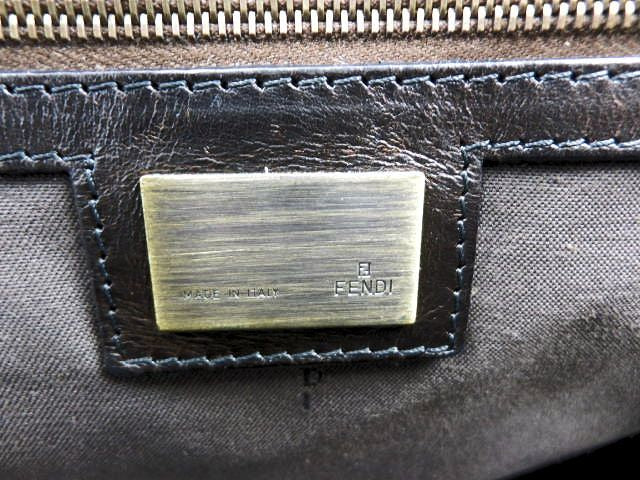 FENDI フェンディ エトニコ レザー バッグ ドゥ ジュール 中古 1