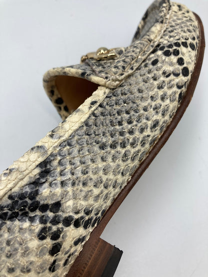 PACCUCCI パスクッチ パイソン柄 ビットローファー レディース 中古 4