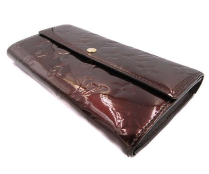LOUIS VUITTON/ルイヴィトン ヴェルニ ポルトフォイユ・サラ アマラント 中古 1