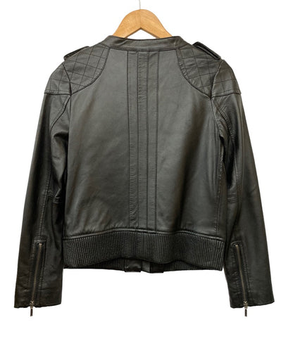 JILL STUART ジルスチュアート ラムレザー 羊革 ライダースジャケット 中古 4