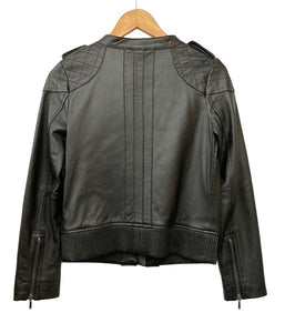 JILL STUART ジルスチュアート ラムレザー 羊革 ライダースジャケット 中古 4