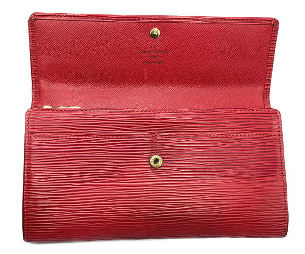 LOUIS VUITTON ルイヴィトン エピ ポシェットポルトモネ クレディ M63577 中古 1