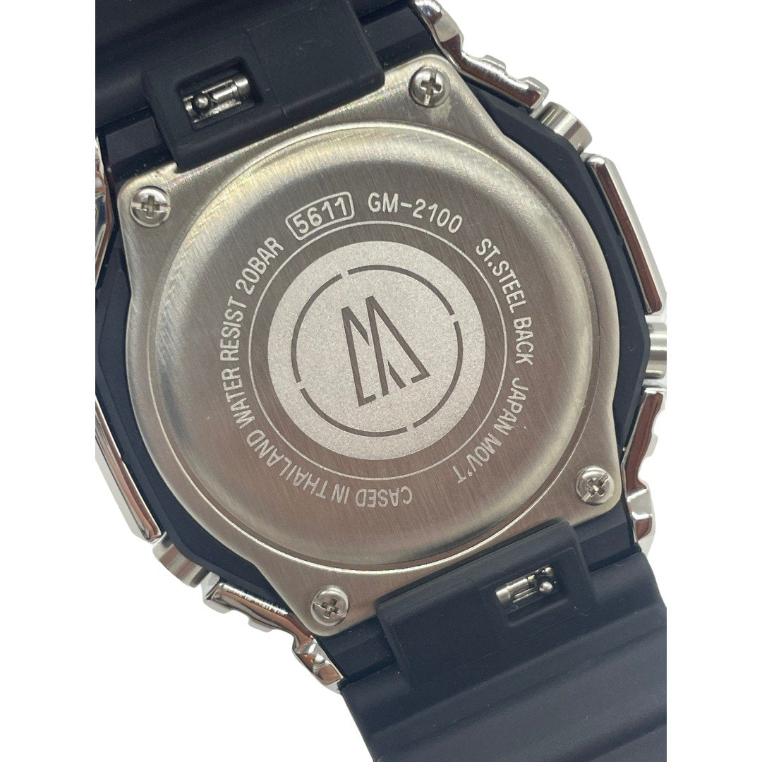 MONCLER GENIUS×CASIO G-SHOCK モンクレール ジーニアス カシオ 腕時計 メンズ デジタル アナログ GM-2100M 中古 IT1