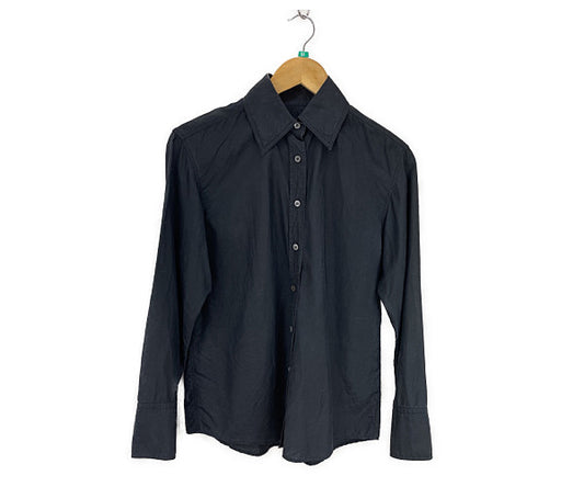 GUCCI グッチ シルク 長袖 シャツ 38 中古 1