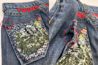 DSQUARED2 ディースクエアード メープル デニムパンツ 中古 4