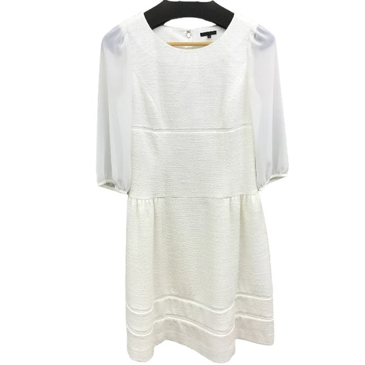 to be chic トゥービーシック ツイードワンピース W5J21-674-02 レディース 40 ホワイト 中古 1