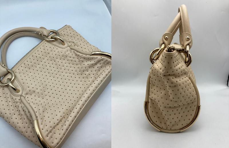 BALLY バリー スタッズ×レザー ハンドバッグ 中古 4