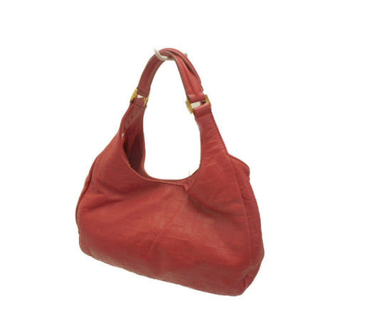 TORY BURCH レザー ミラー 付き トート バッグ 中古 1