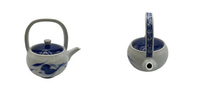 雅大 染付花鳥文酒器揃 中古 4