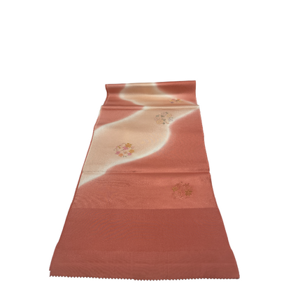 京友禅 彩波 作 帯あげ 中古 4