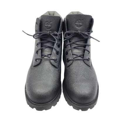 Timberland 6inch ワークブーツ ジュニア レディース WATERPROOF ブラック 24cm A1BA4 防水 レースアップ T1