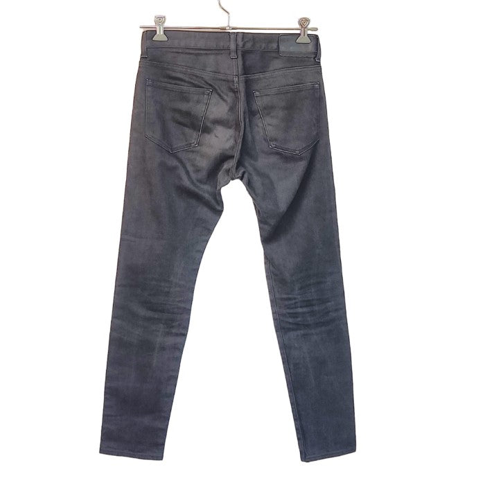 JOHNLAWRENCESULLIVAN テーパードリジットデニム パンツ JLS-02-07 メンズ ブラック 35 中古 3