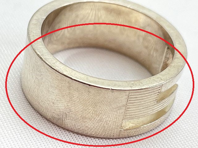 GUCCI グッチ Gモチーフ シルバー925 リング 12号 中古 1