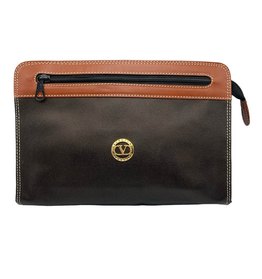 VALENTINO GARAVANI ヴァレンティノ ガラヴァーニ レザー セカンドバッグ 中古 4