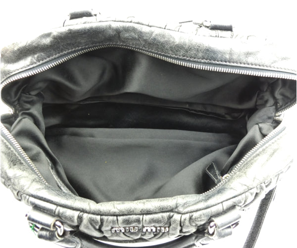 miu miu ミュウミュウ レザー ハンドバッグ 中古 1