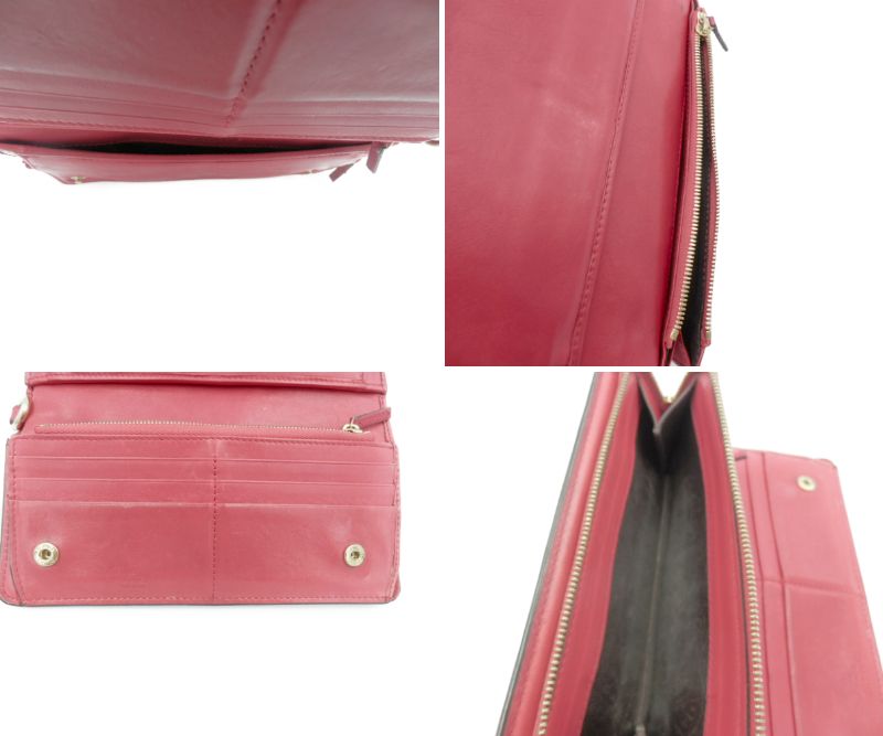GUCCI GGシマ 2つ折り ファスナー 長財布 256930 中古 1